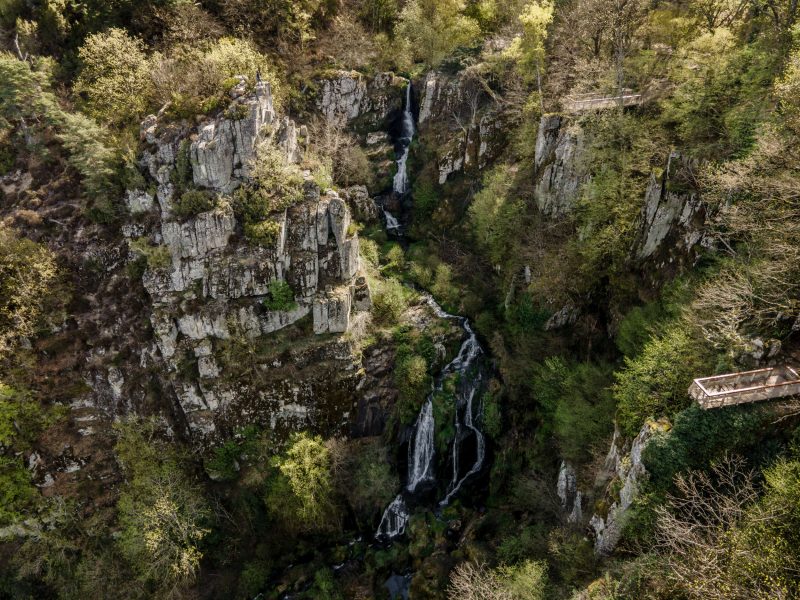 Cascade du Saut du Chien, Carladez-© G. Alric - Aveyron Attractivité Tourisme