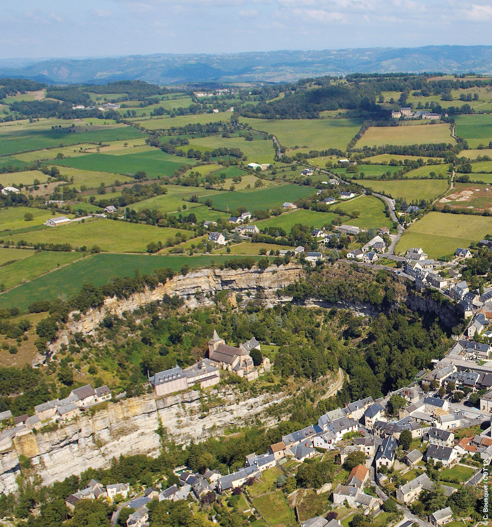 Bozouls, curiosité géologique de l'Aveyron