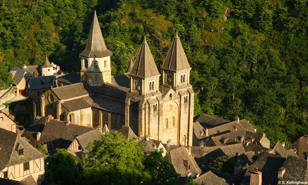 Conques et son abbatiale, Aveyron © S. Kellinghaus