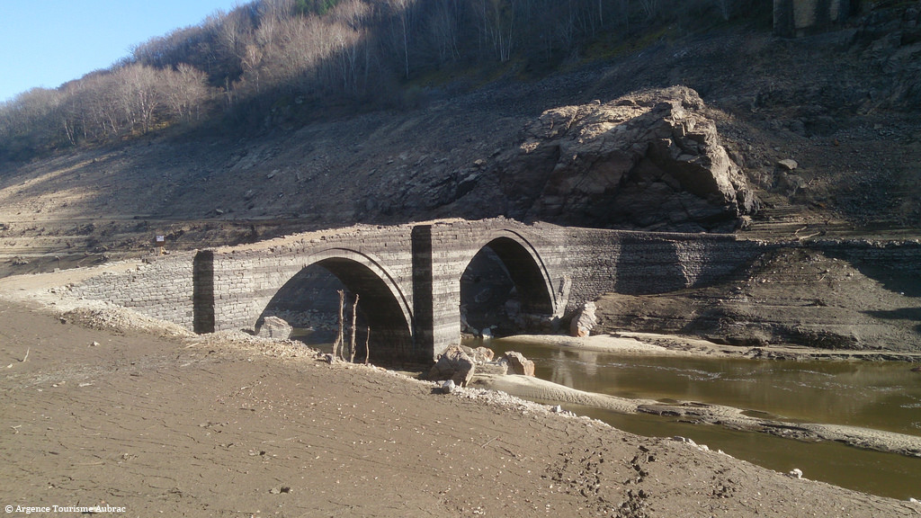 Vidange de Sarrans, Pont de Treboul