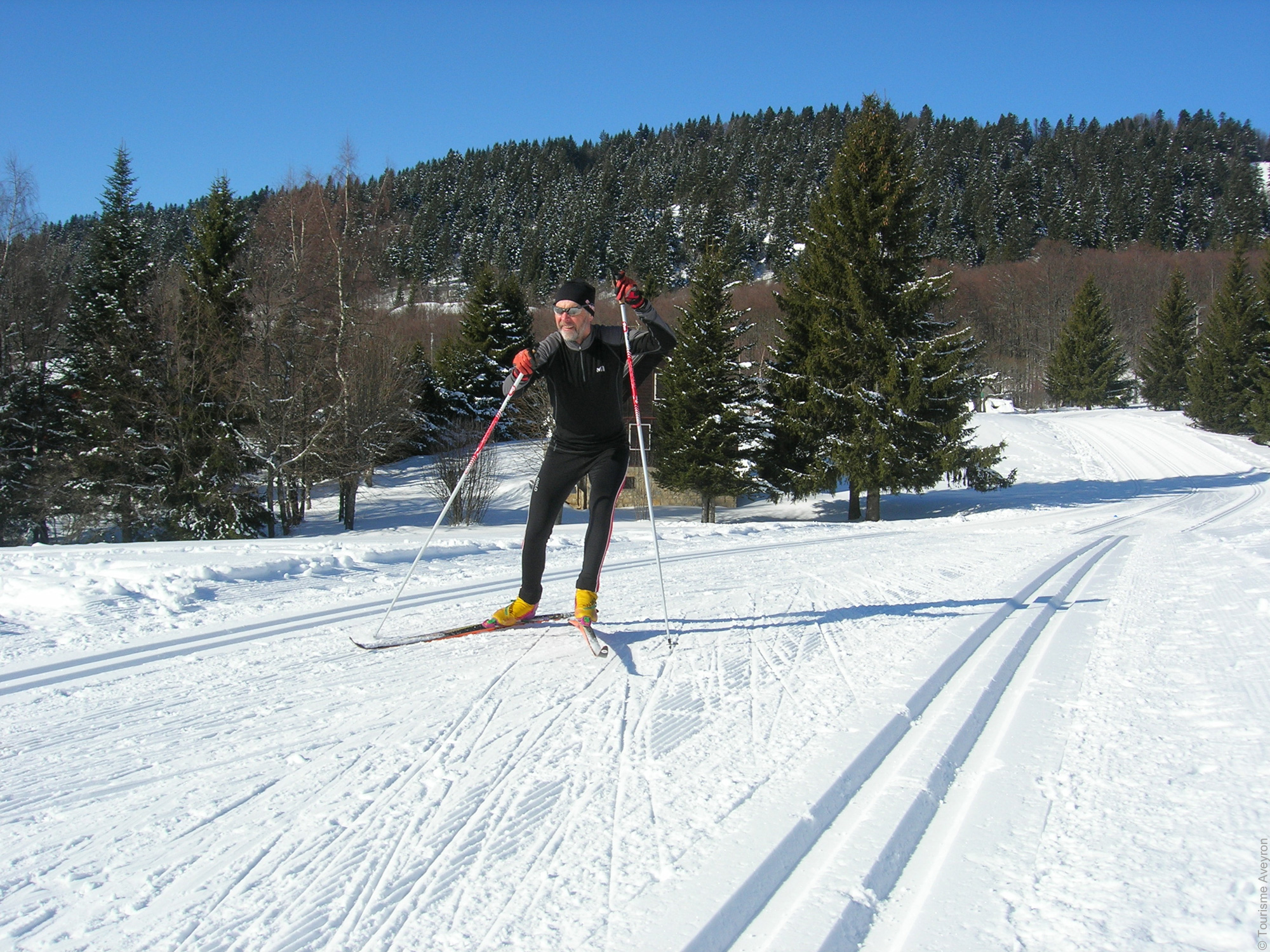 Ski Fond © Tourisme Aveyron