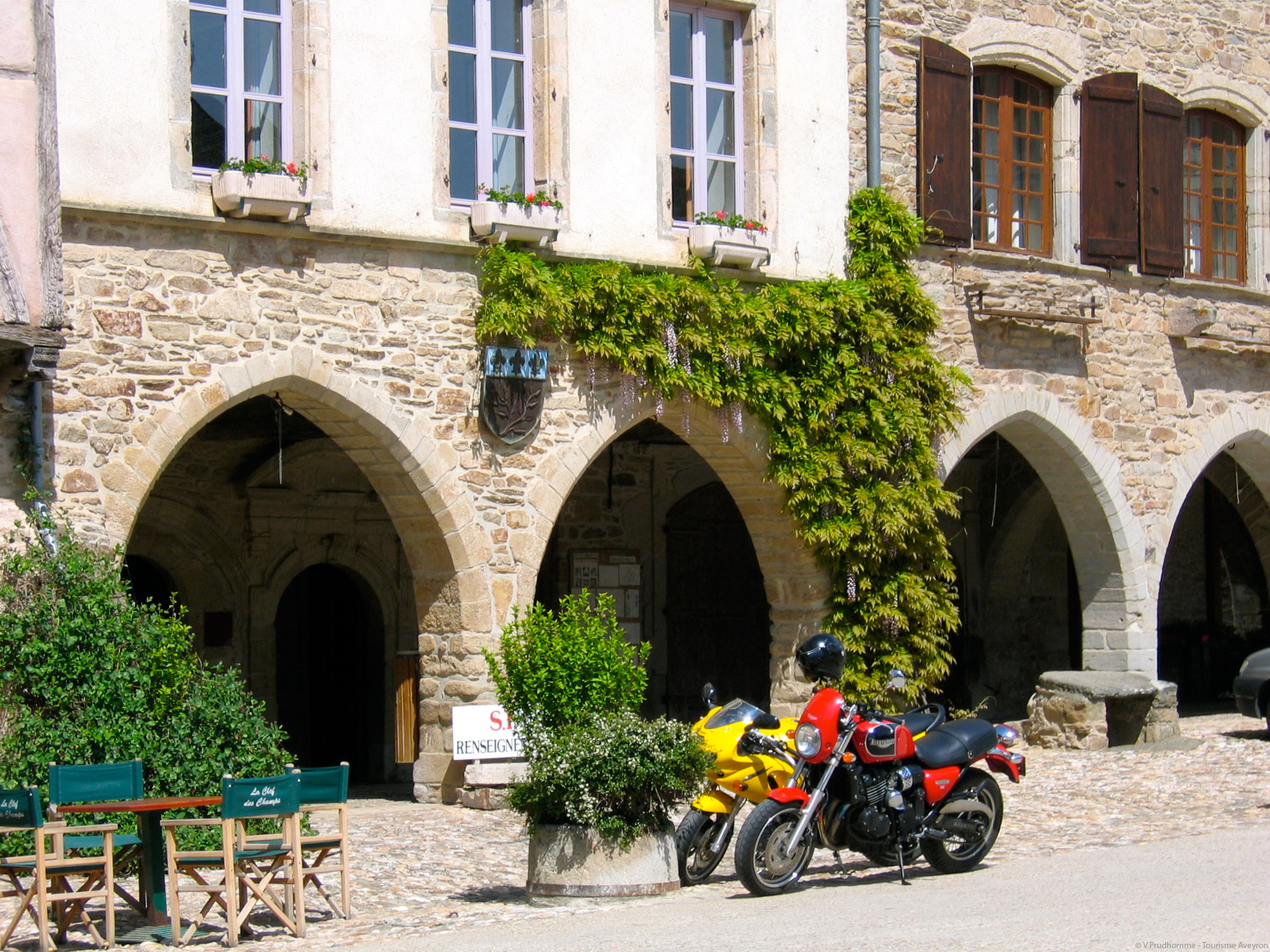 Moto Aveyron © V.Prudhomme - Tourisme Aveyron