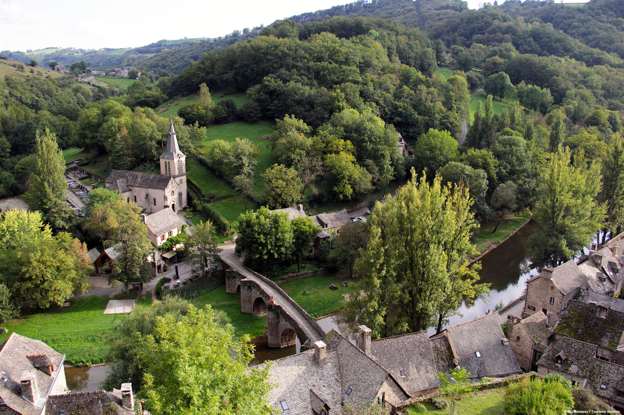 Belcastel © M. Hennessy - Tourisme Aveyron