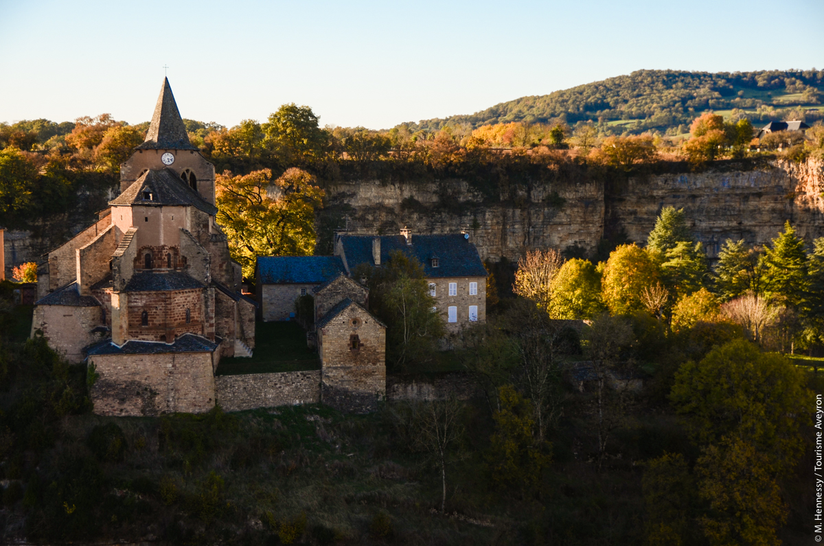 Eglise Sainte-Fauste à Bozouls, Aveyron