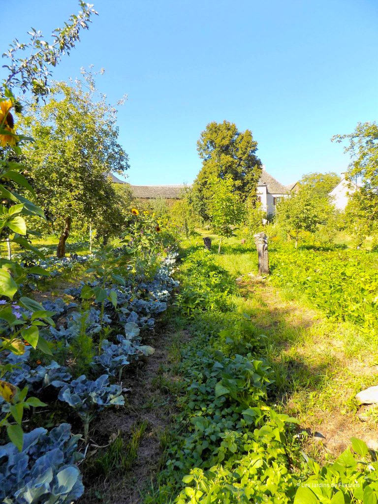 Permaculture, Lescure Jaoul, Aveyron © Les Jardins de Flauzins