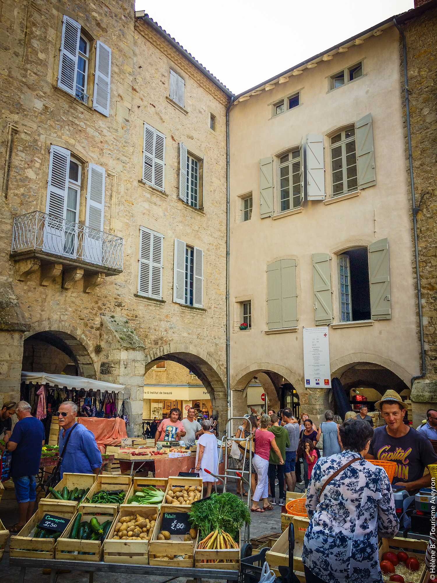 Marché de Villefranche-de-Rouergue, Aveyron
