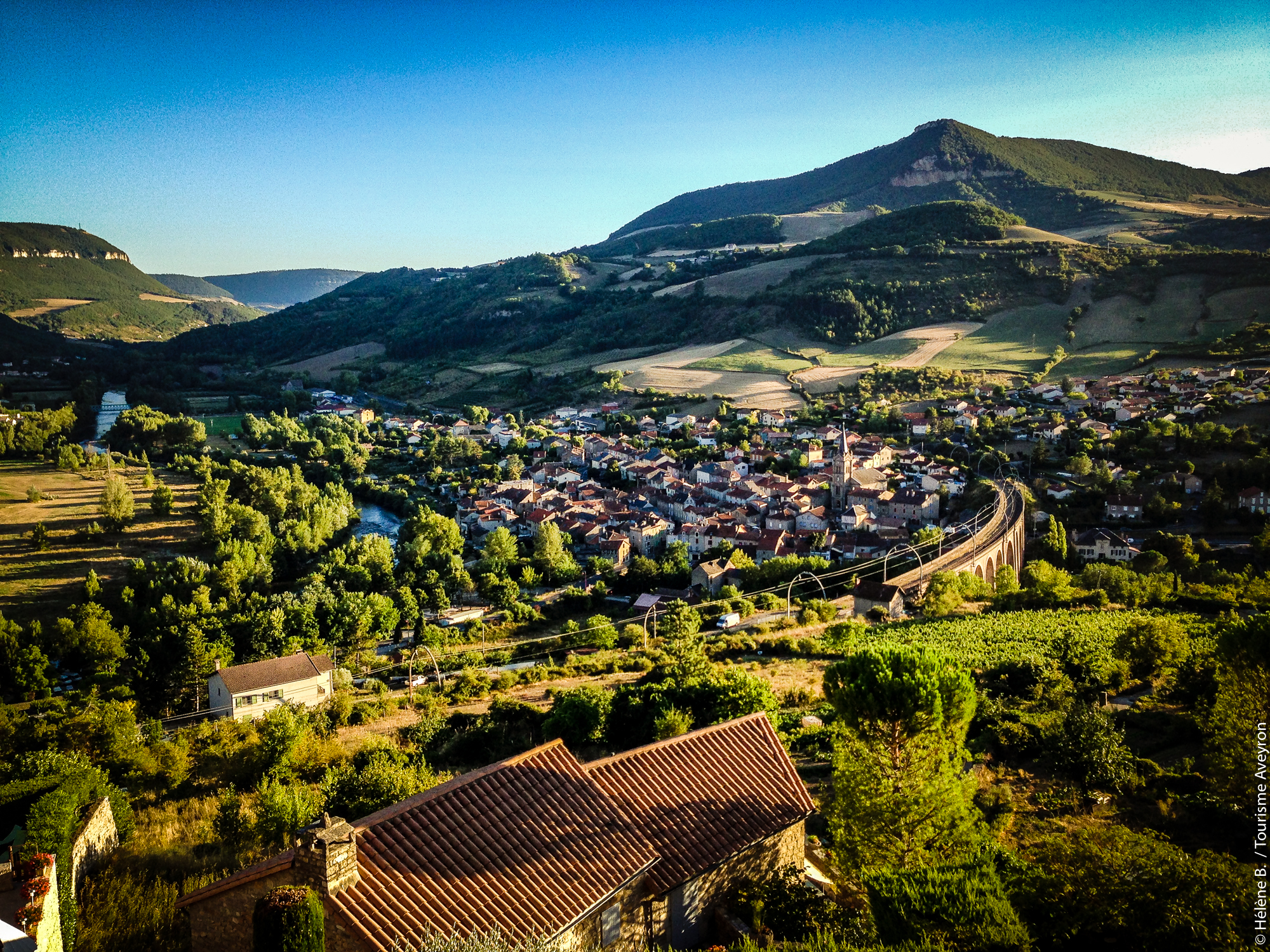 Vue de Compeyre, Aveyron