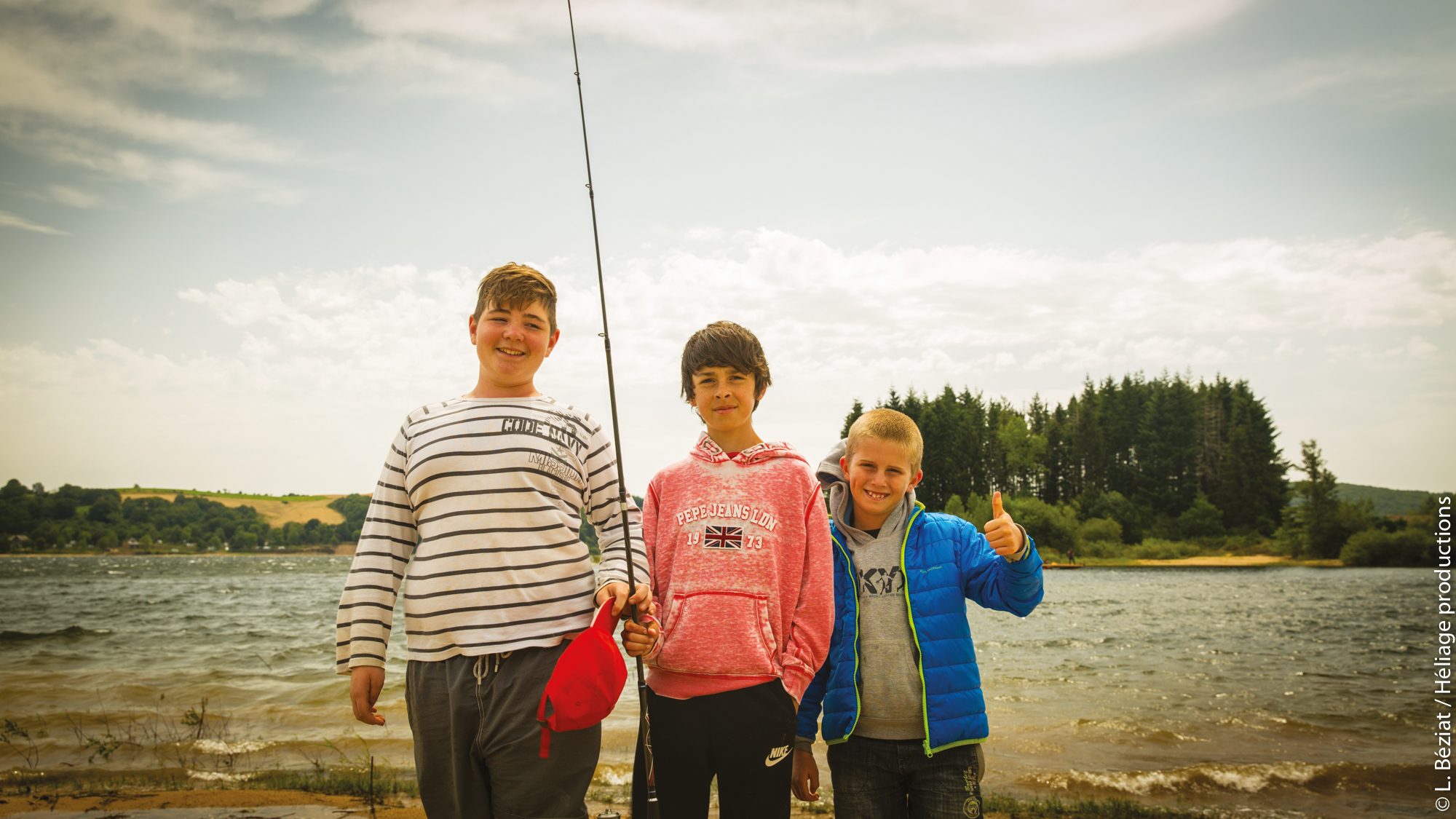 Pêche pour les enfants en Aveyron